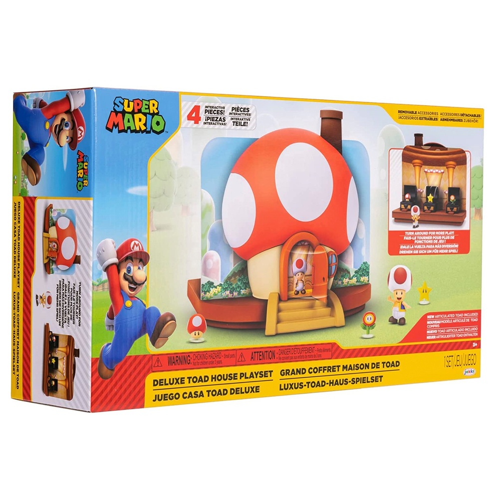 Nintendo Super Mario Spielzeug Bowsers Luftschiff Deluxe Spielset