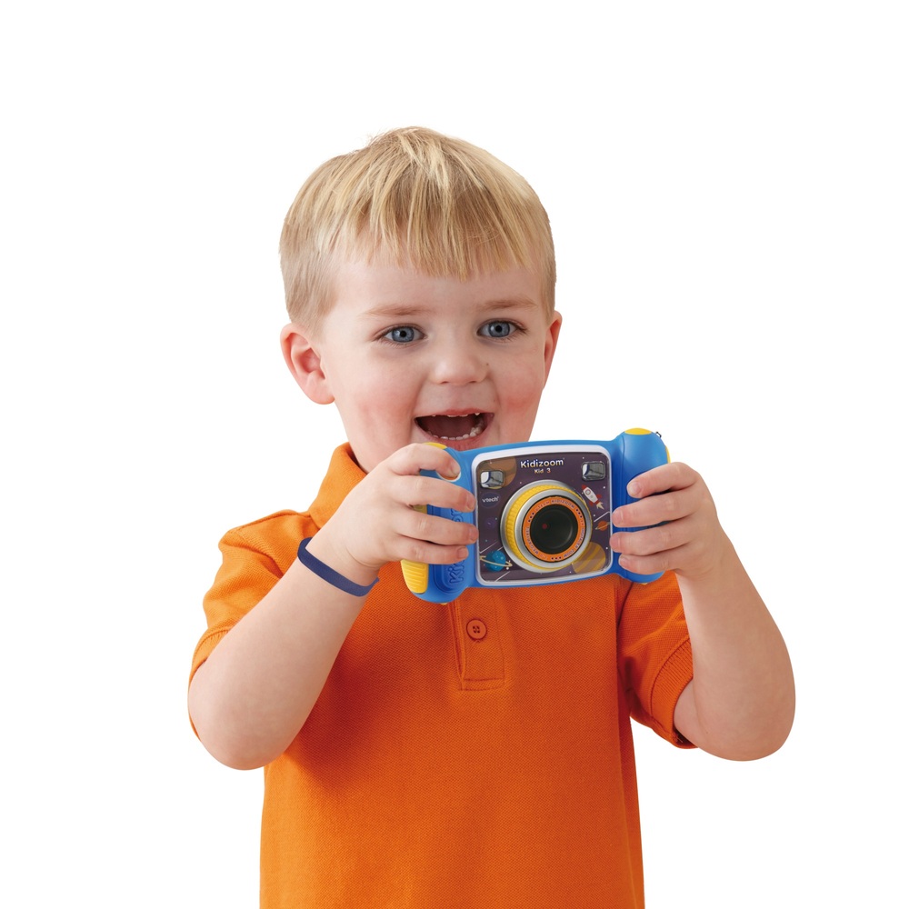 VTech KidiZoom Kid 3 Digitalkamera für Kinder blau | Smyths Toys ...