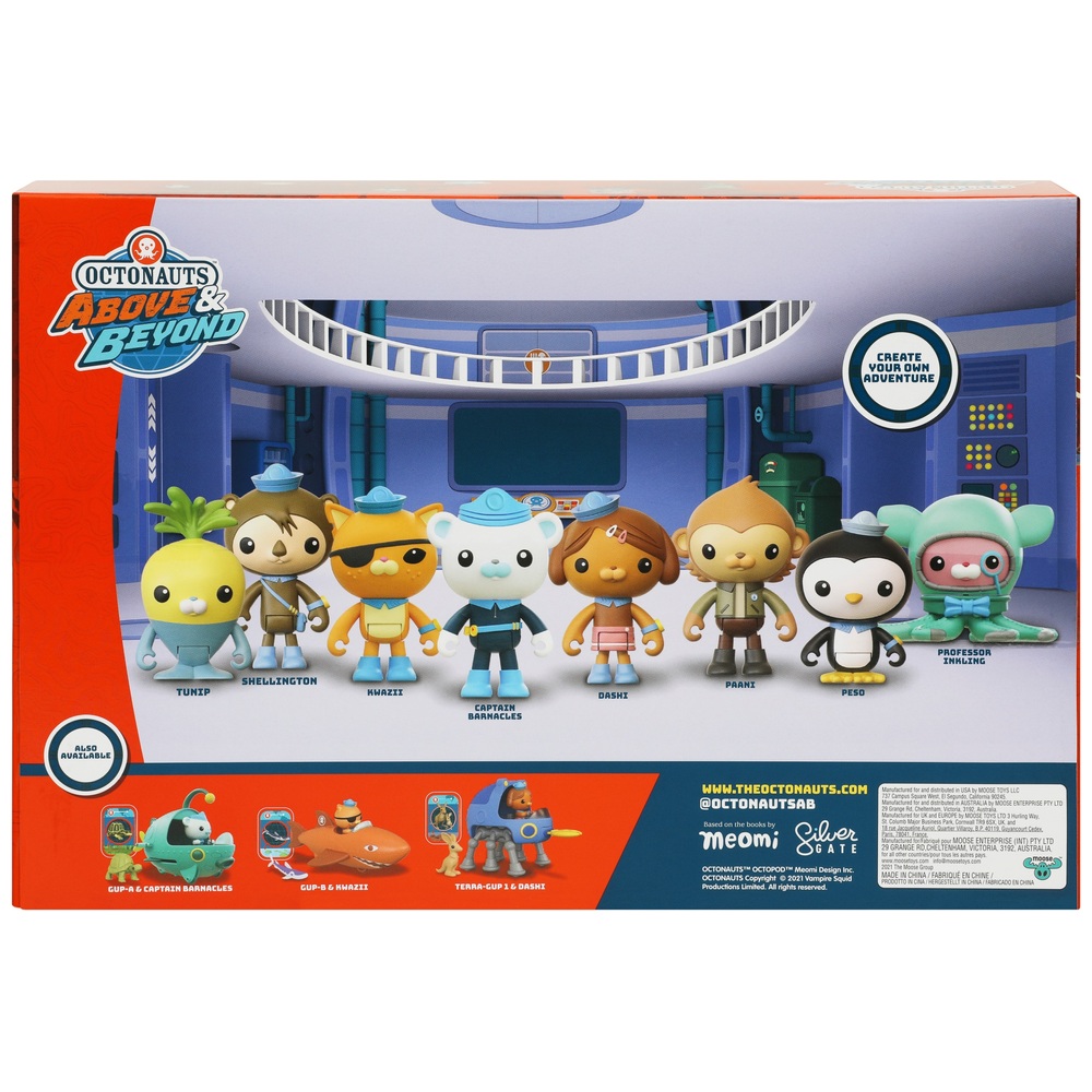 Octonauts Above & Beyond Toy Figure 8 Pack | Smyths Toys UK