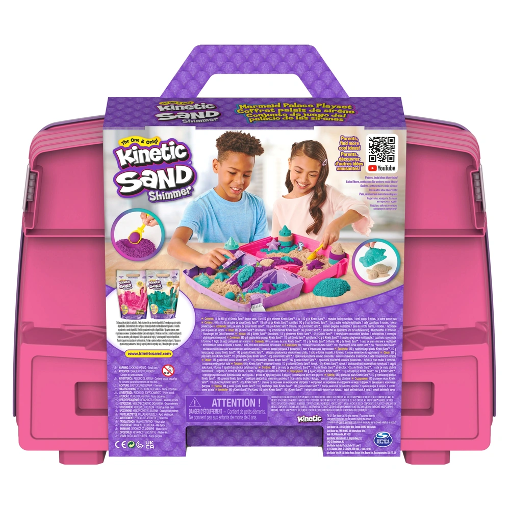 Pâte à modeler Kinetic Sand Mallette Palais de Sirène 934 g - Pâte à modeler - Achat & prix Pâte à modeler Kinetic Sand Mallette Palais de Sirène 934 g - Pâte à modeler - Achat & prix