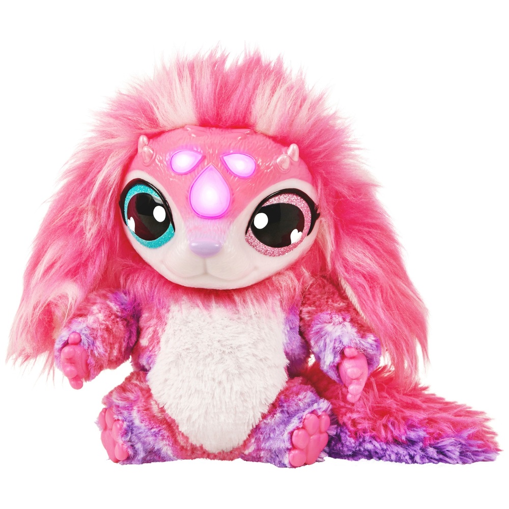 Magic Mixies Sparkle Magic Crystal Ball with Exclusive Interactive 8 inch  Sparkle Plush Toy Ages 5+
