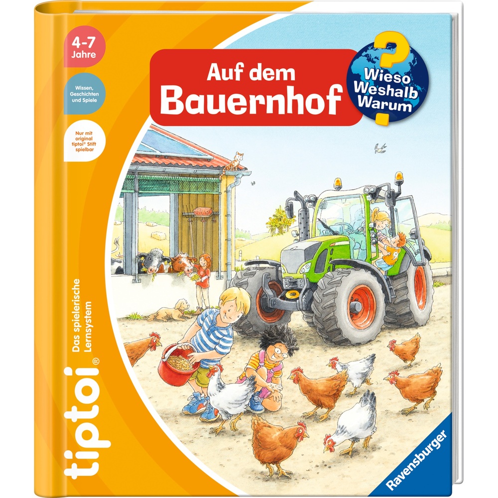 Tiptoi Starter-Set Mit Stift Und Buch Auf Dem Bauernhof: Wieso? Weshalb ...