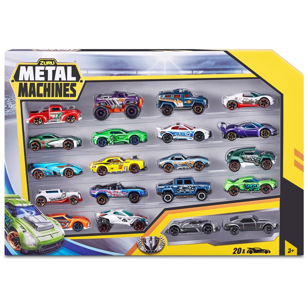 Metal Machines 20 Pack Smyths Toys UK