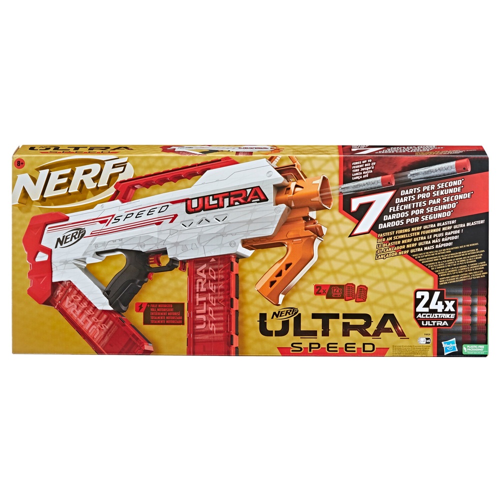 NERF Ultra Speed Blaster motorisiert mit 24 AccuStrike Ultra Darts