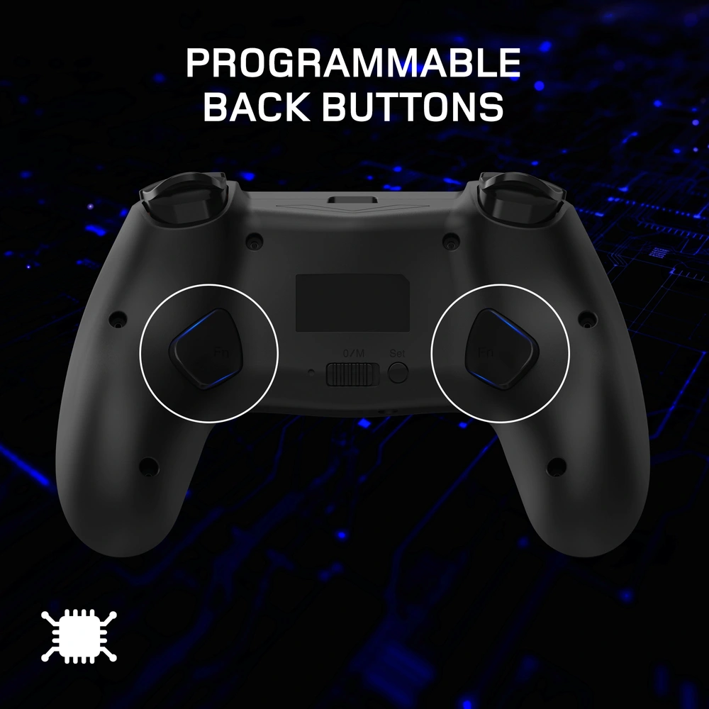 Ps4 Controller Playstation Pro Smyths Gioteck VX4+ Wireless RGB