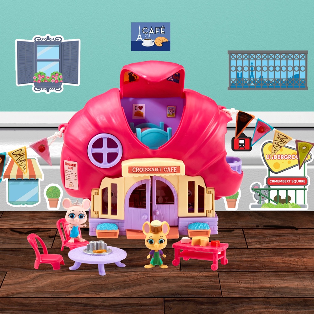 Mouse in the House Millie and Friends Croissant Cafe Playset Smyths