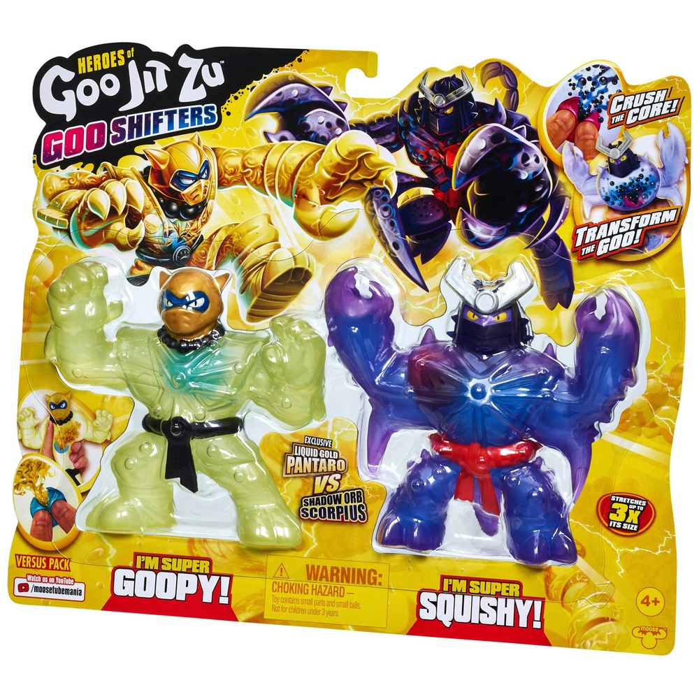 Heroes of Goojitzu Goo Shifters Versus Pack | Smyths Toys Ireland