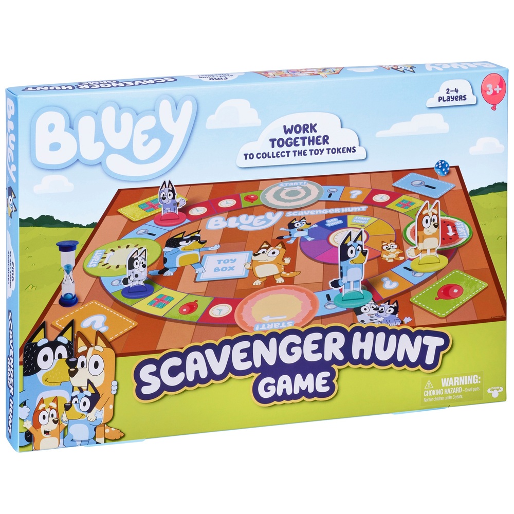 Bluey Scavenger Hunt Game | Smyths Toys Ireland