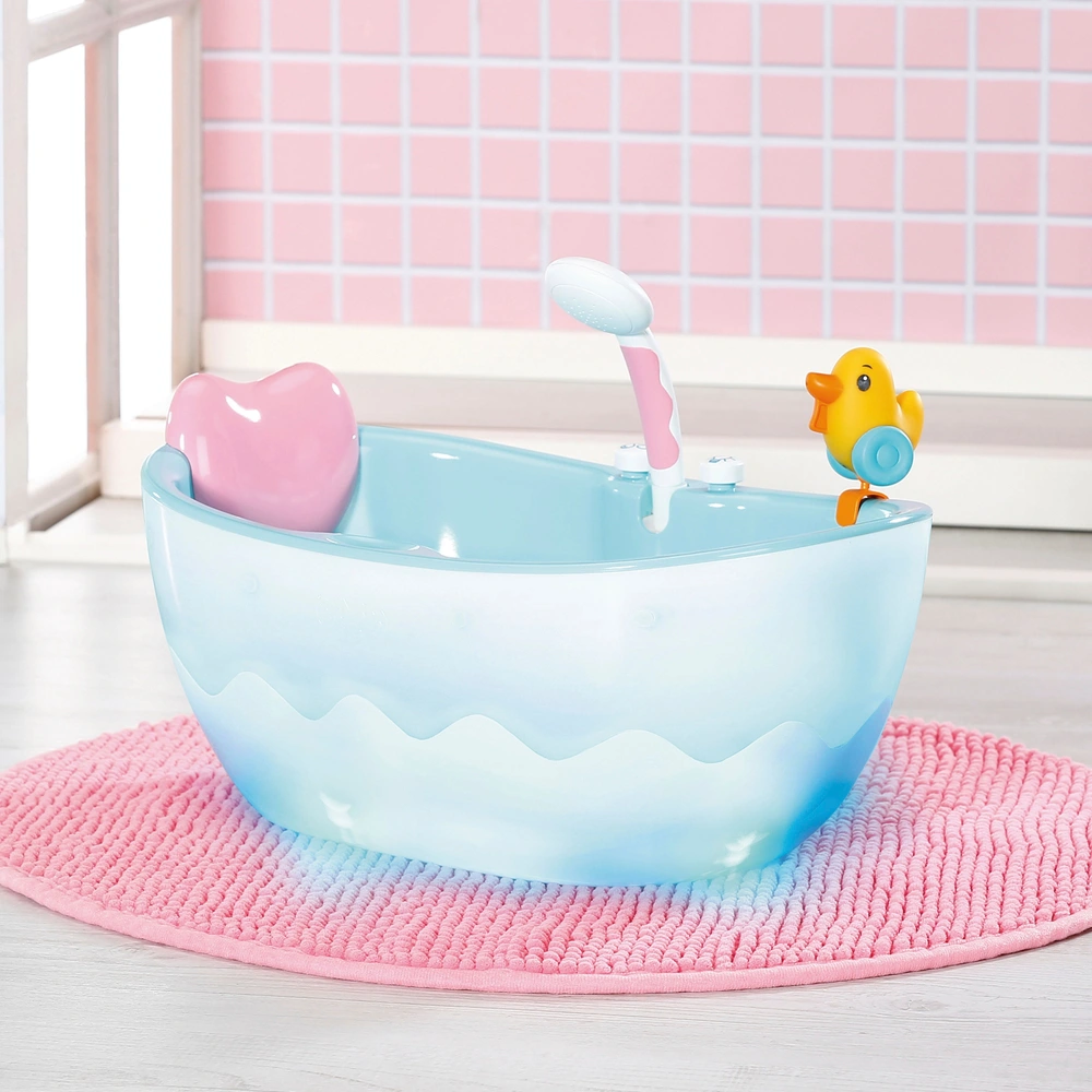 FAS ensemble de vanité de toilette de baignoire de maison de poupée Ensemble de salle de bain de