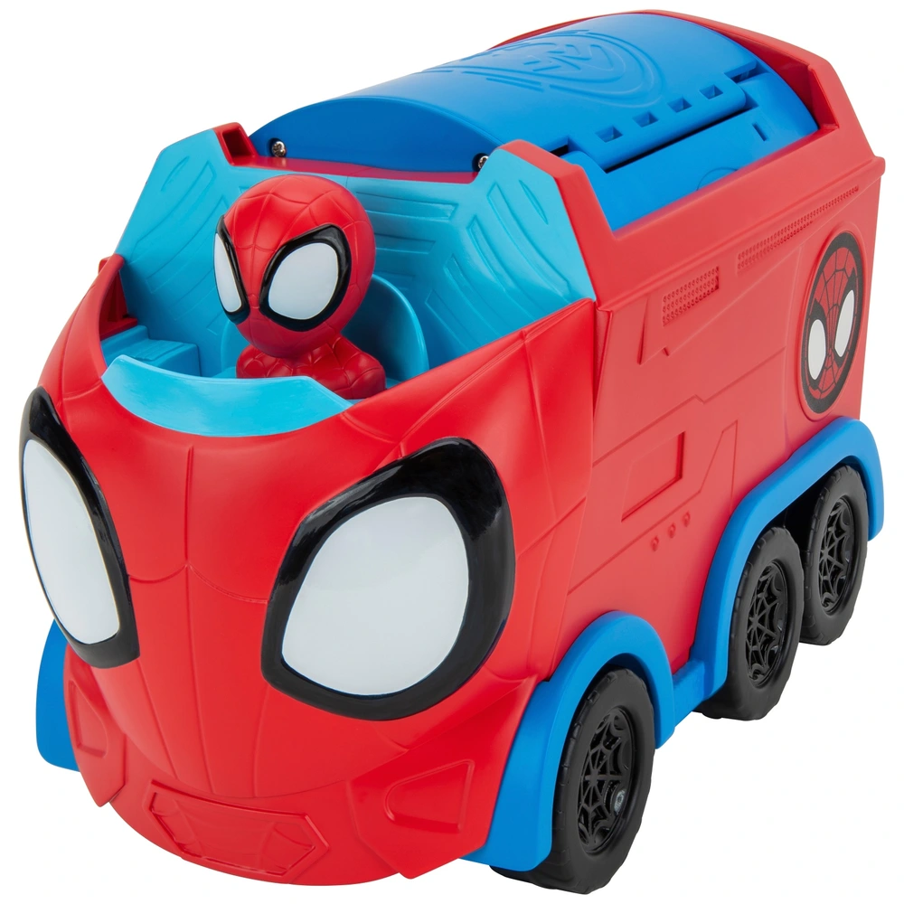 Spidey and His Amazing Friends Web Spinning Hauler Truck 3-in-1