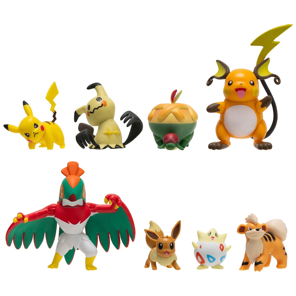 Pokémon 5cm Battle Figure 8 Pack