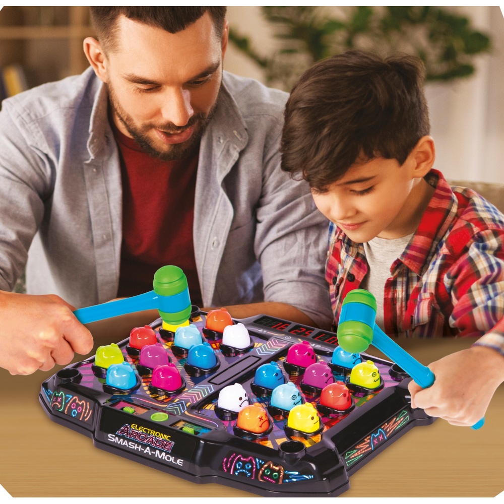 Electronic Arcade Smash A Mole Game Smyths Toys UK