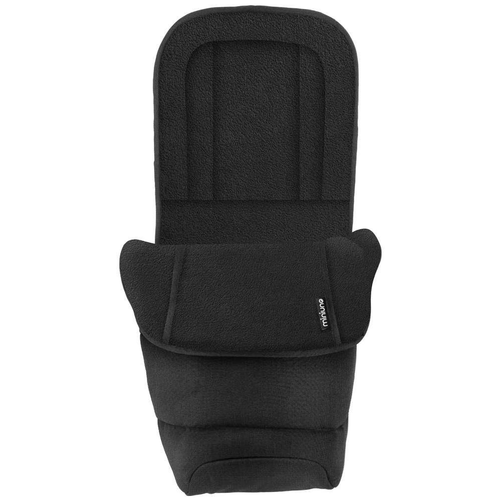 miniuno Universal Baby Footmuff with Hand Warmers Black Smyths