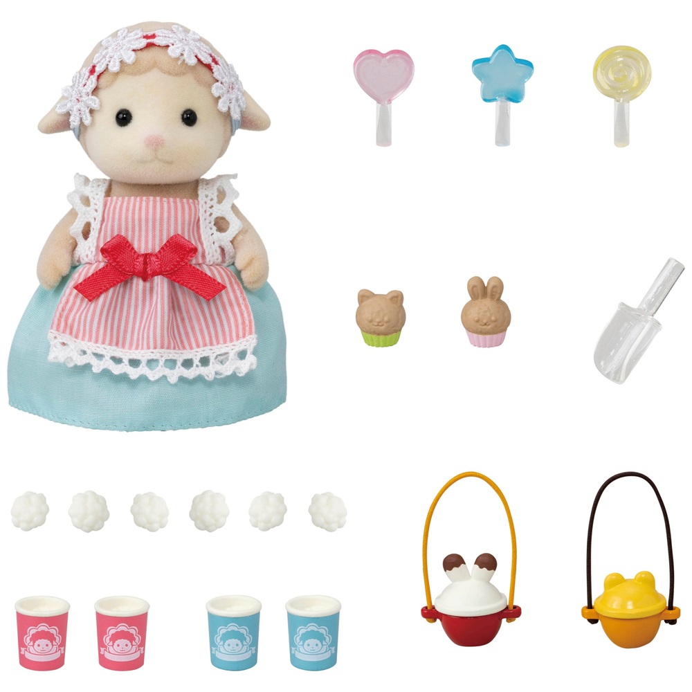 Sylvanian Popcorn Delivery Trike Smyths Toys UK