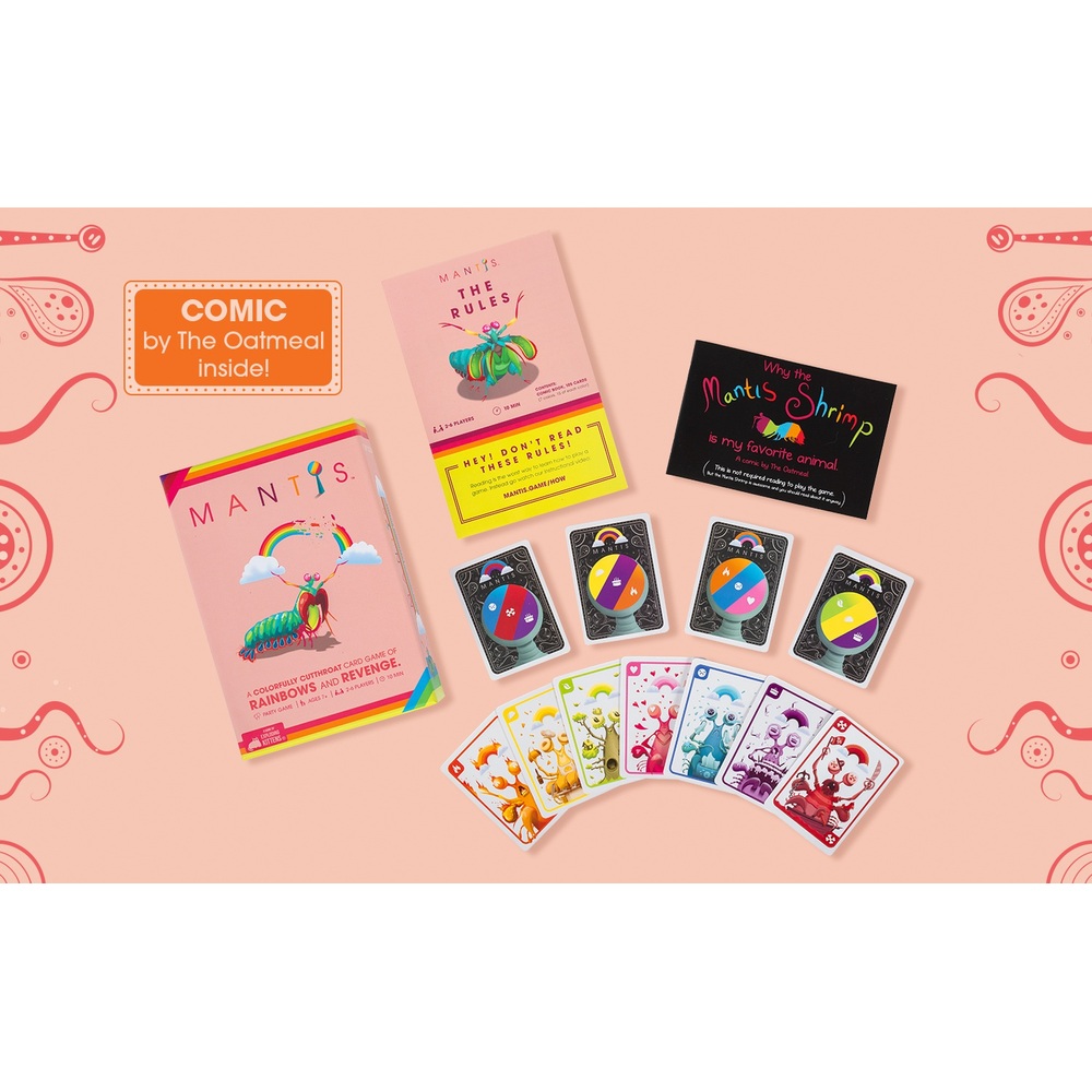 Mantis by Exploding Kittens Card Games for Adults, Teens & Kids