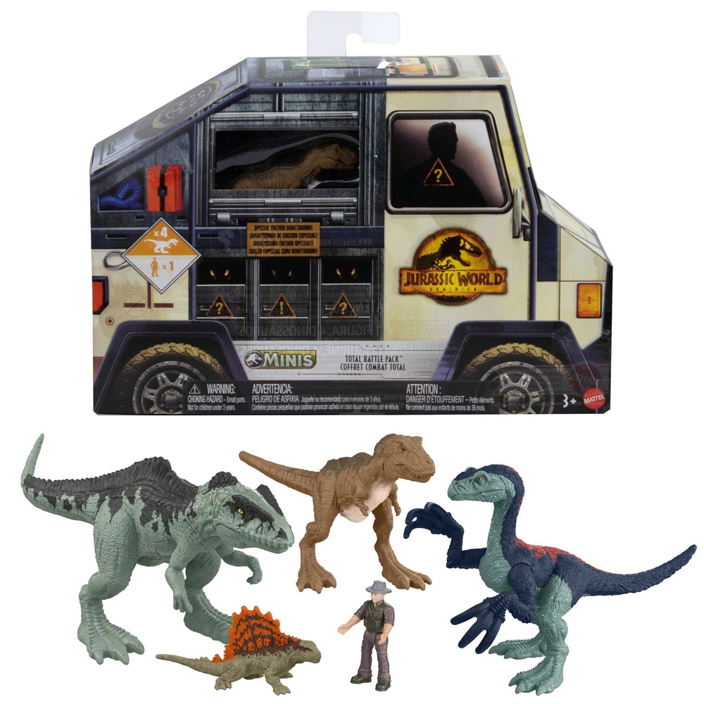Jurassic World Minis Multipack Actionfiguren sortiert Smyths Toys