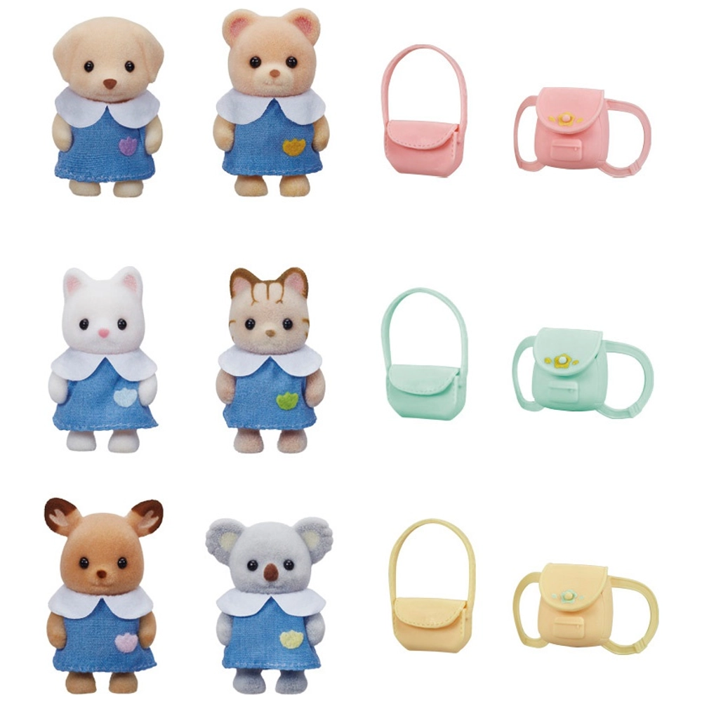 Sylvanian Families Nursery Playmates Babies Set Smyths Toys UK