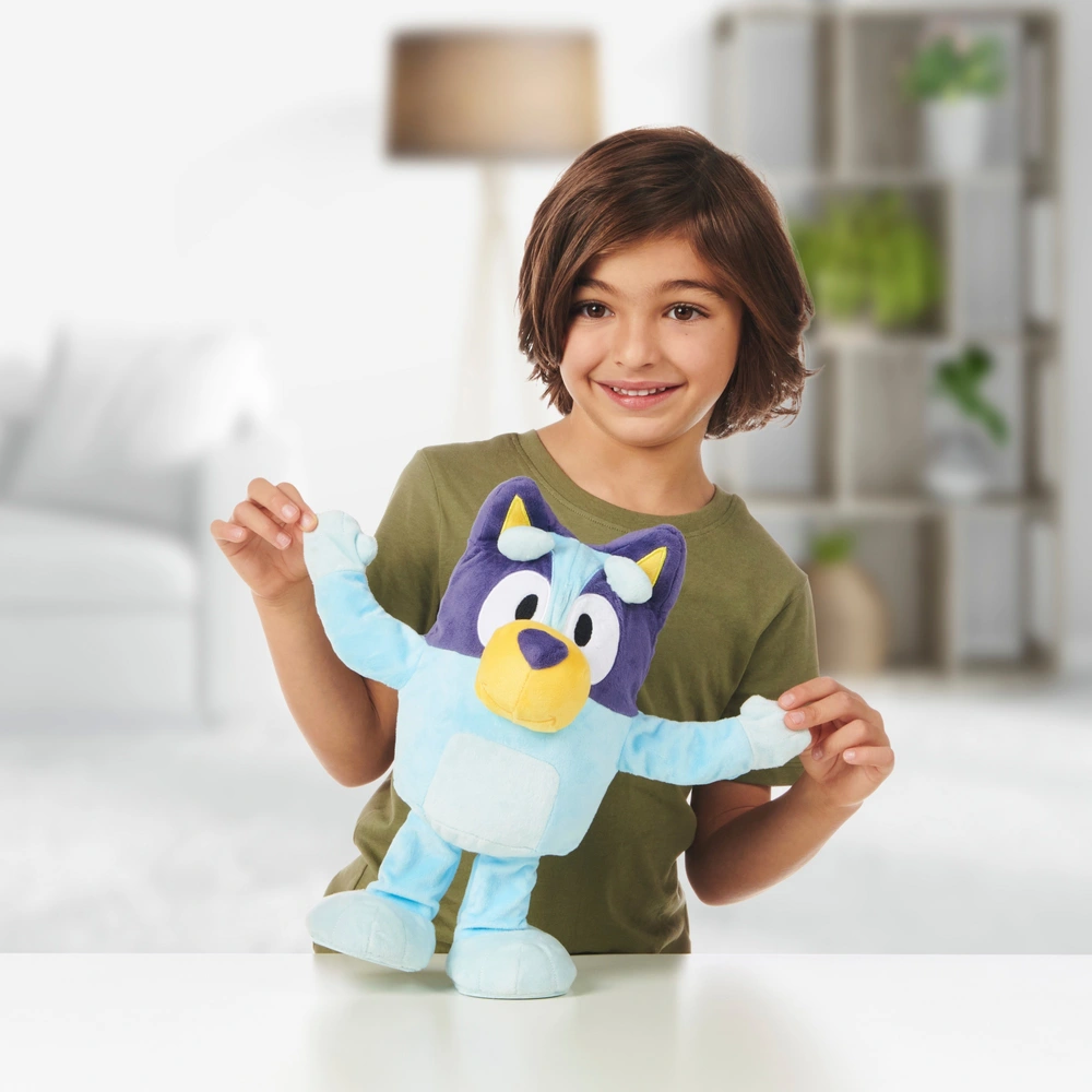 Bluey Dance Play Plush Toy with over 55 Phrases and Songs