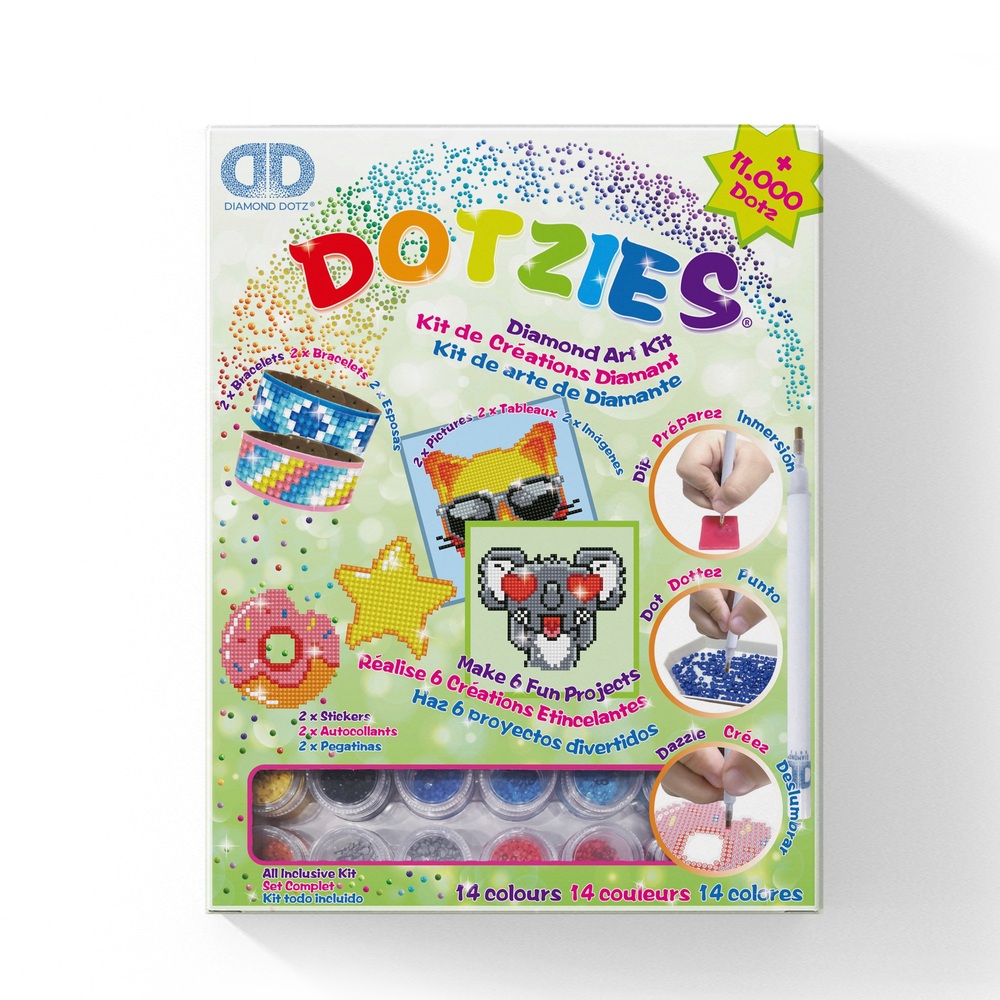 DOTZIES Diamond Painting Kreativset grün Smyths Toys Österreich