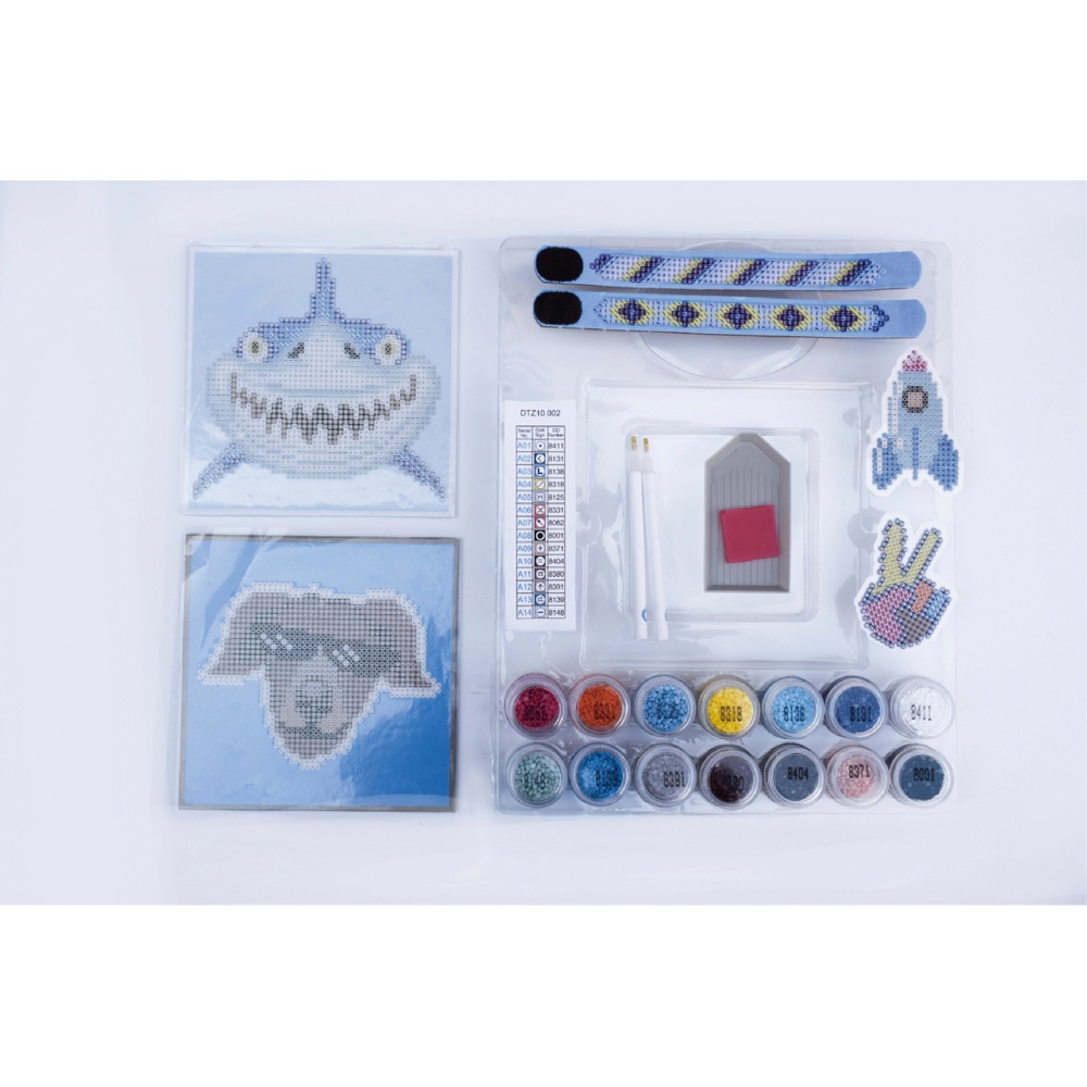DOTZIES Diamond Painting Kreativset blau Smyths Toys Schweiz