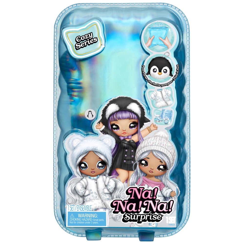 Na! Na! Na! Surprise Puppe 2-in-1 Cozy Series Pinguin Winter-Wunderland ...