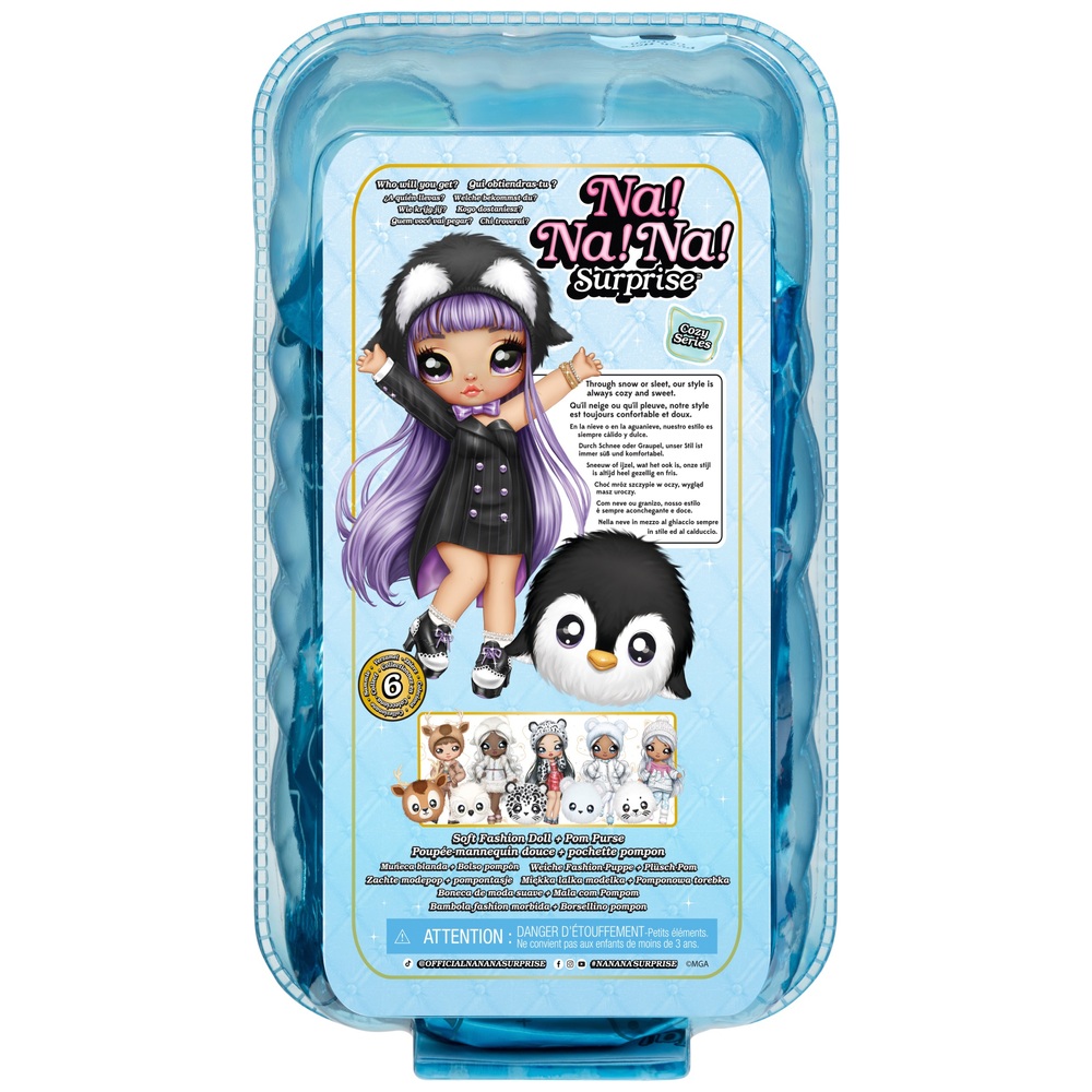 Na! Na! Na! Surprise Puppe 2-in-1 Cozy Series Pinguin Winter-Wunderland ...