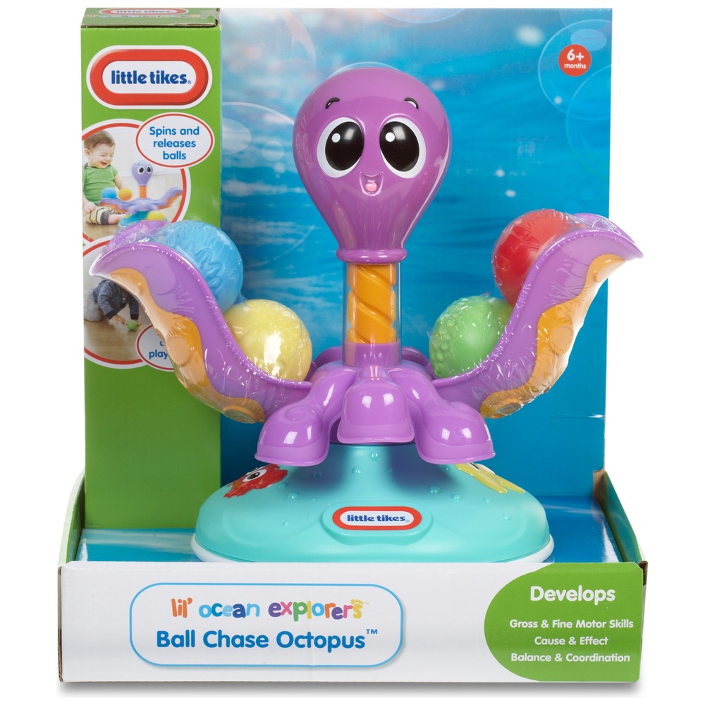 Little tikes ball chase octopus on sale