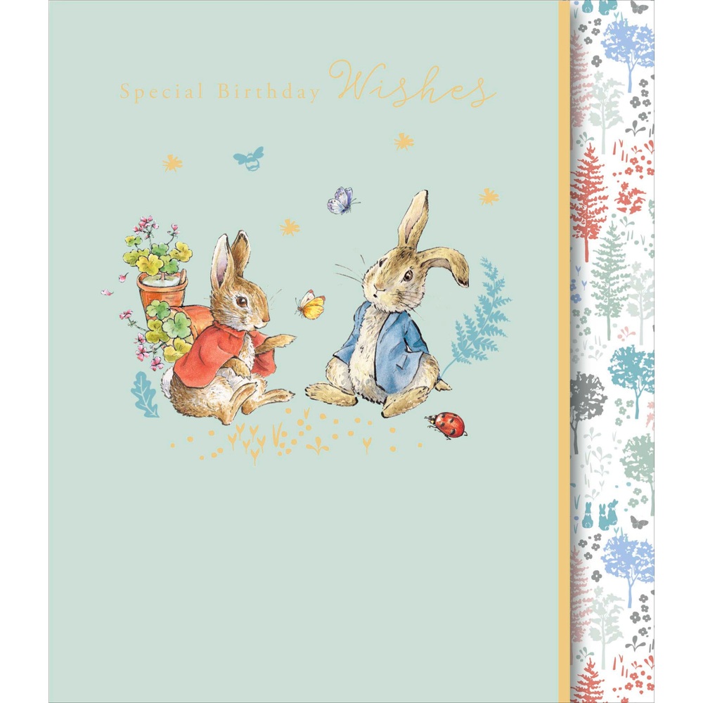 Peter Rabbit Birthday Card No Age Green | Smyths Toys UK