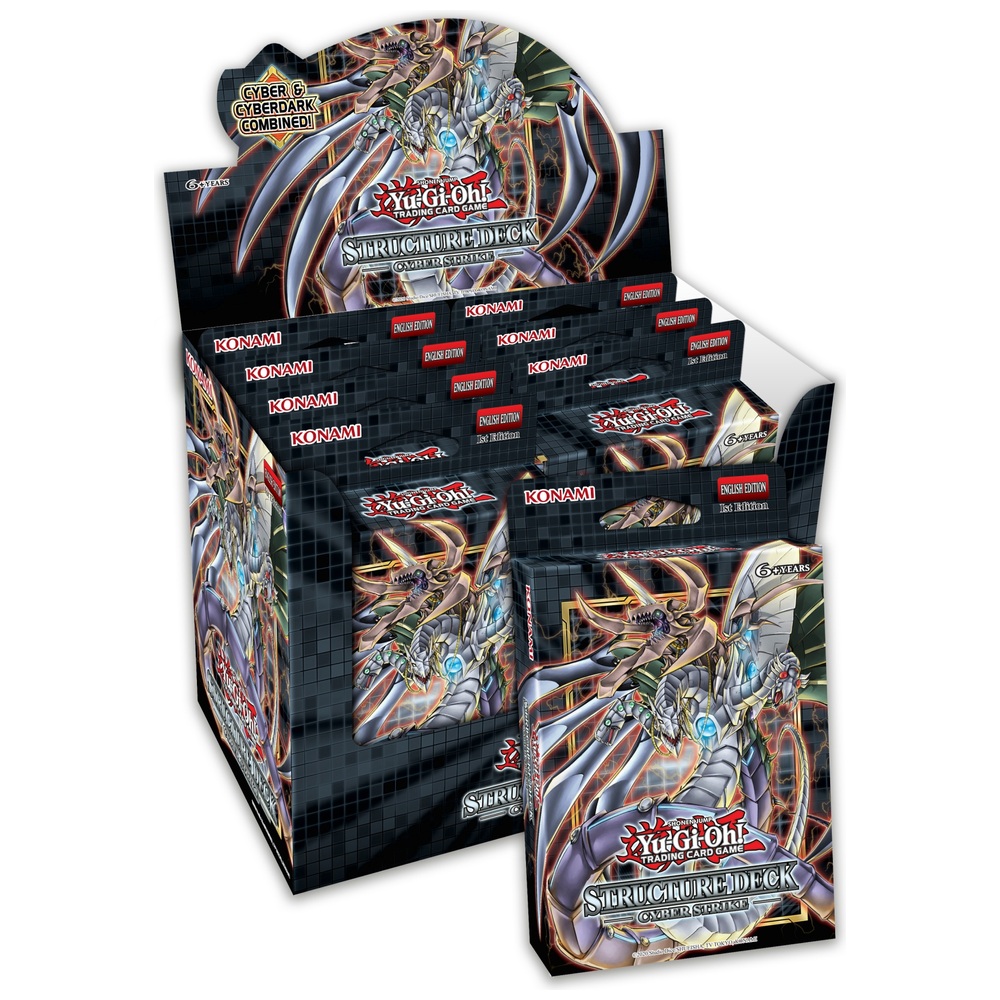 YuGiOh! TCG Cyber Strike Structure Deck Reprint Smyths Toys UK