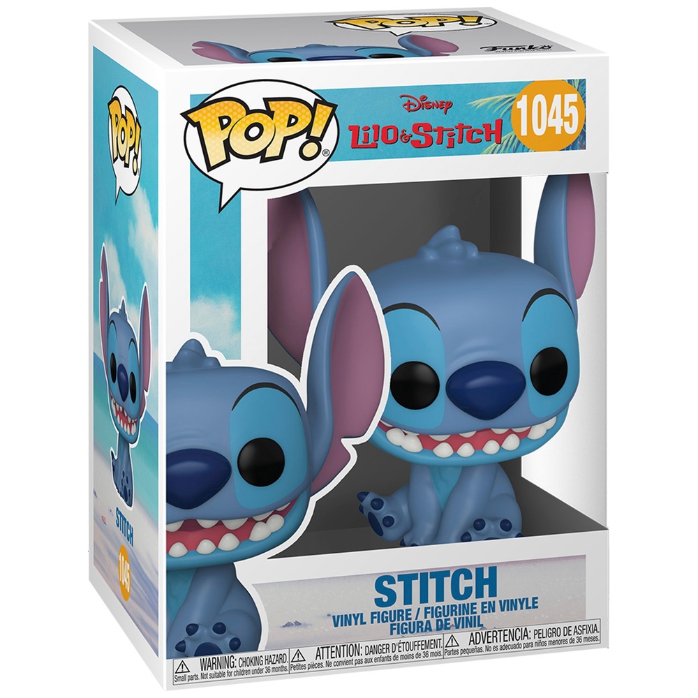 Disney Lilo & Stitch POP Figure, Seated Stitch
