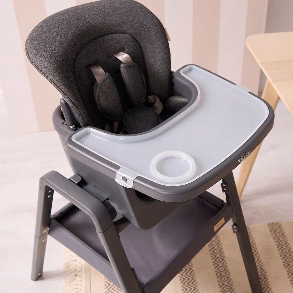 Tutti Bambini Nova Lite High Chair and Rocker Grey Smyths Toys UK