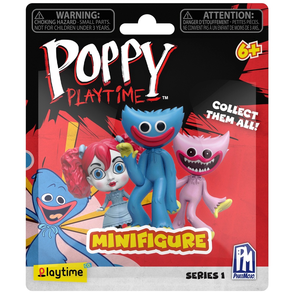 Poppy Playtime Blind Bag Mini Figures Series 1 NEW FULL SET OF 7 Huggy See  Info