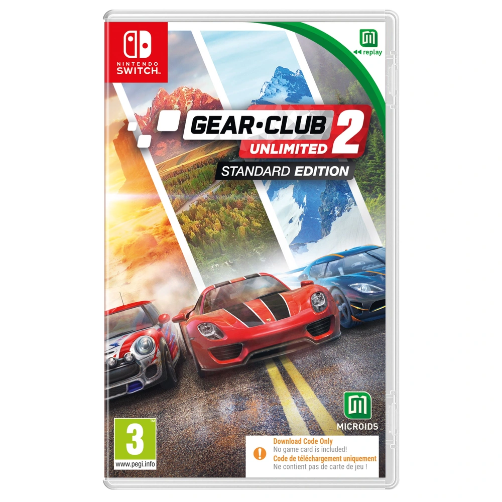 Nintendo Switch GEAR-CLUB UNLIMITED 2 Nintendo Switch Gear Club Unlimited 2 Nintendo Switch (Code in Box) | Smyths Toys UK