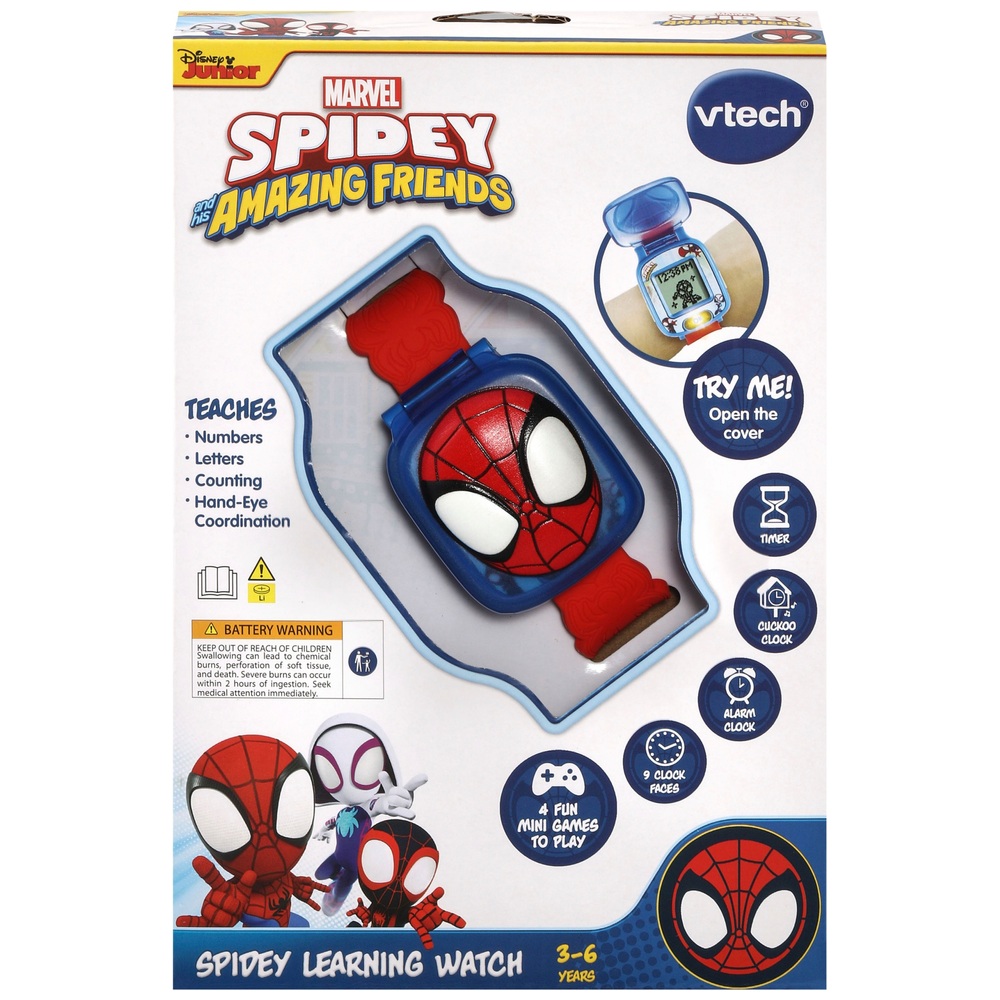 Spider man 2025 vtech watch