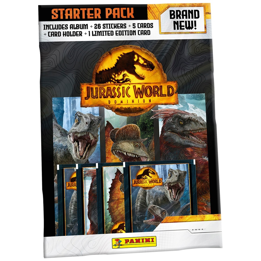 Jurassic World Dominion Sticker Collection Starter Pack Smyths Toys Uk 