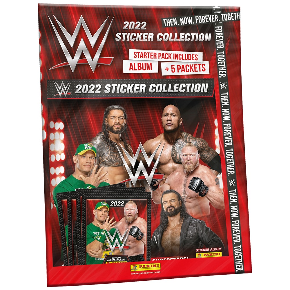 WWE The Ultimate Collection Sticker Starter Pack 