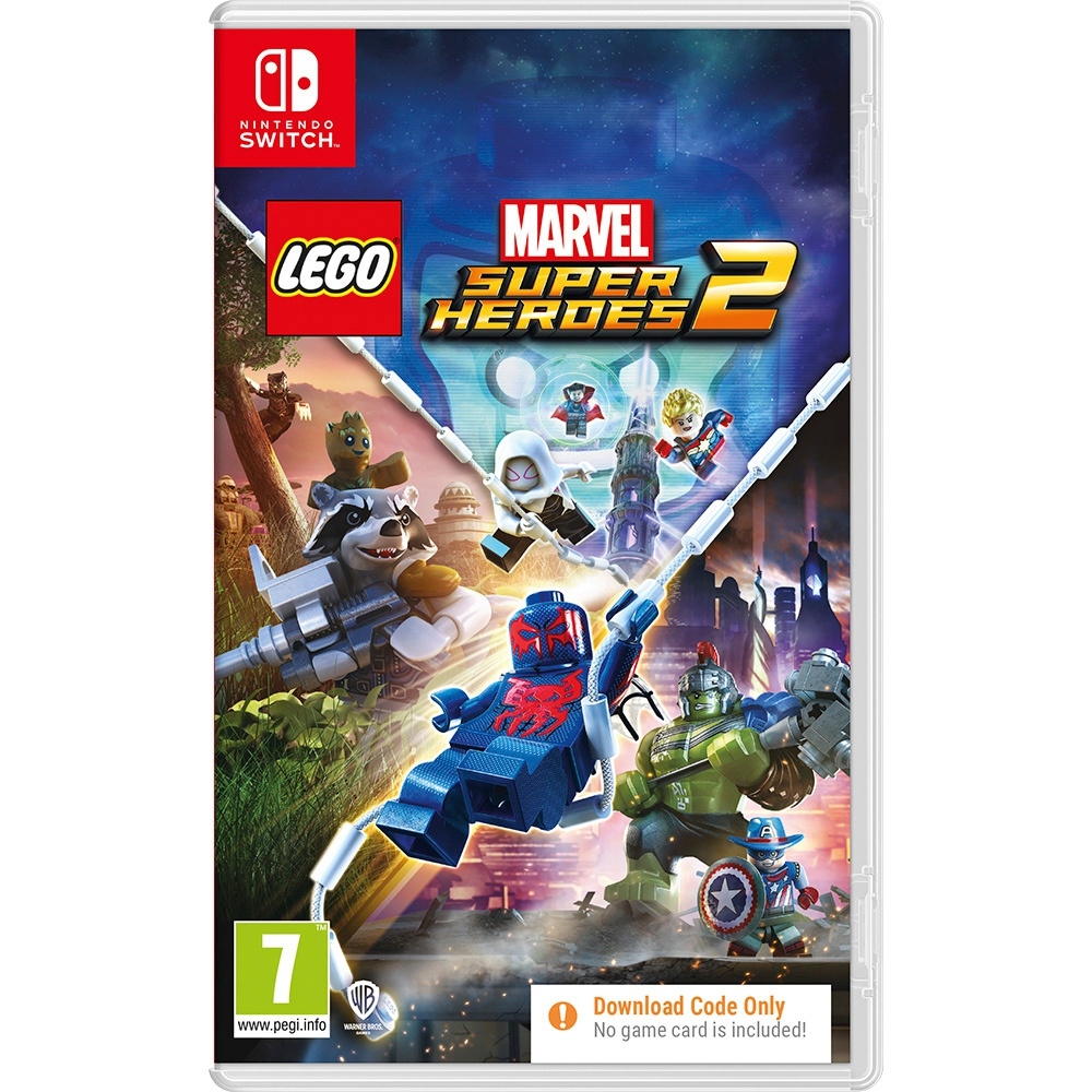 LEGO Marvel Super Heroes 2 Nintendo Switch Code in Box