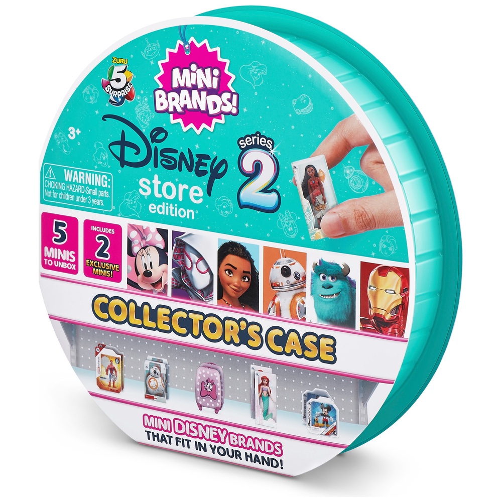 5 Surprise Disney Mini Brands Store Playset with 2 Exclusive Minis by ZURU  - Smyths Toys 