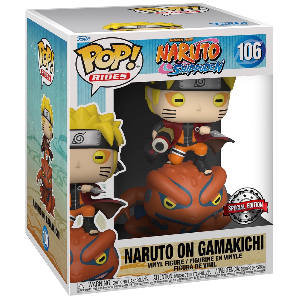 Funko POP! Figur 106 Naruto Naruto On Gamakichi Smyths Toys Schweiz
