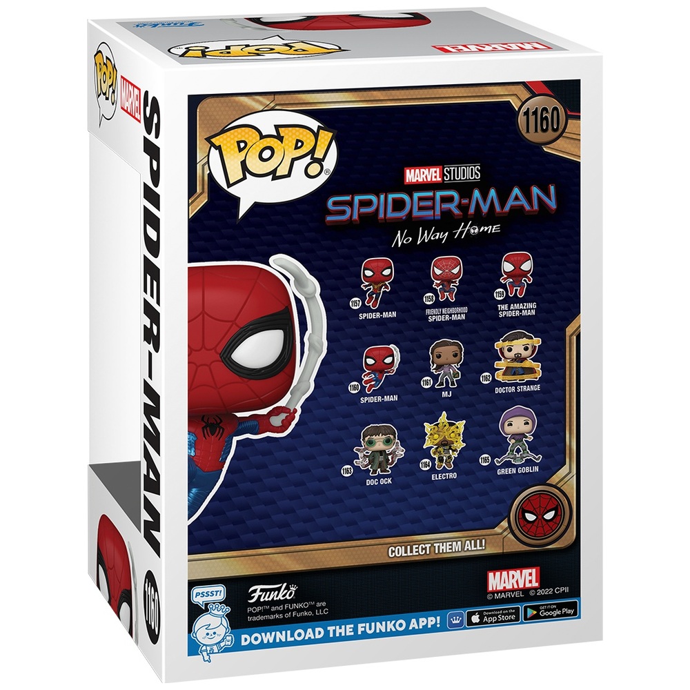 POP! Vinyl 1160: Marvel Spider-Man No Way Home Spider-Man Final Suit ...