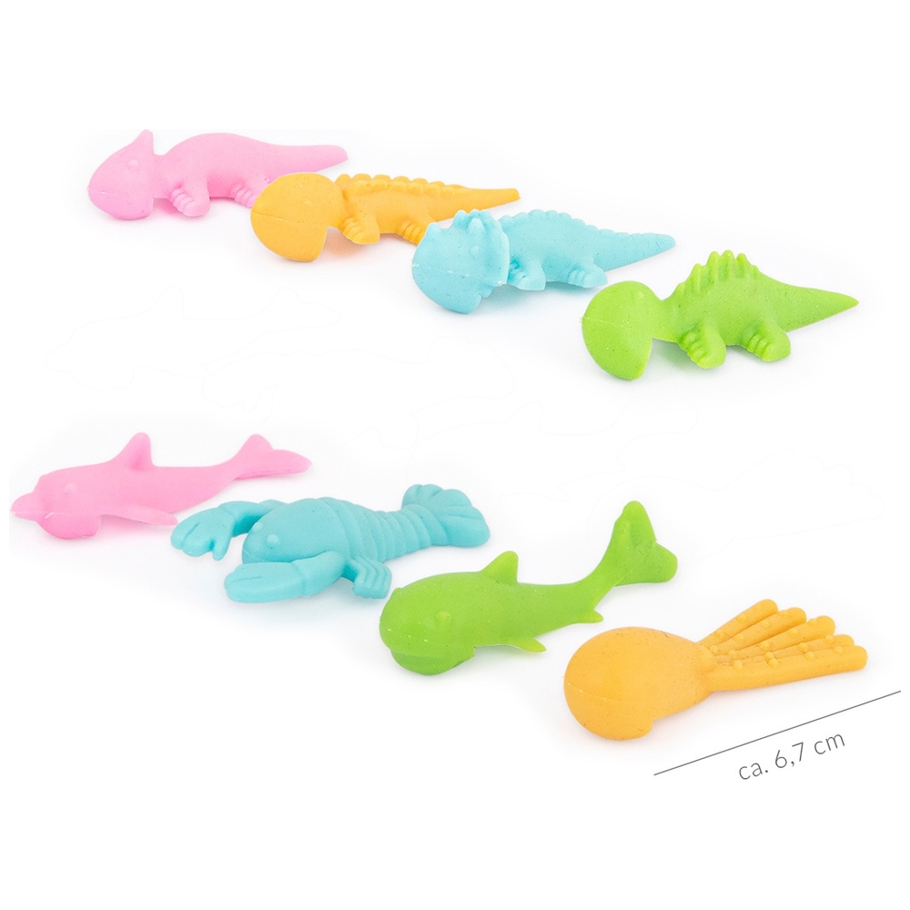 Meerestiere Silikonformen - 4-teiliges Set Für Backen & Deko