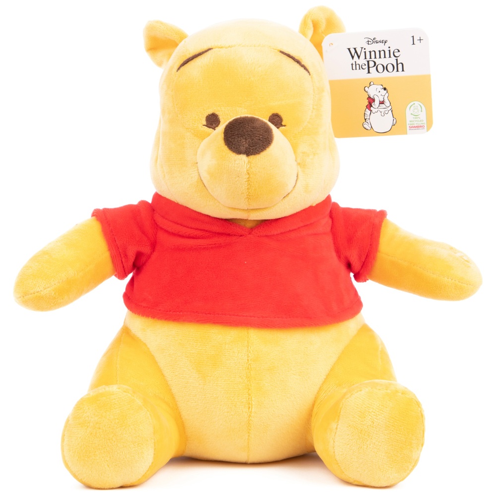 Ooit Diplomatieke kwesties Scully Disney Zacht Speelgoed Winnie de Poeh Pluche Figuur met Geluidsbeer 28 cm  geel | Smyths Toys Nederland