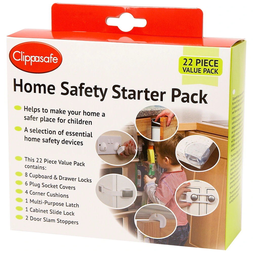 Clippasafe Home Safety Baby Proofing Starter Pack Smyths Toys UK