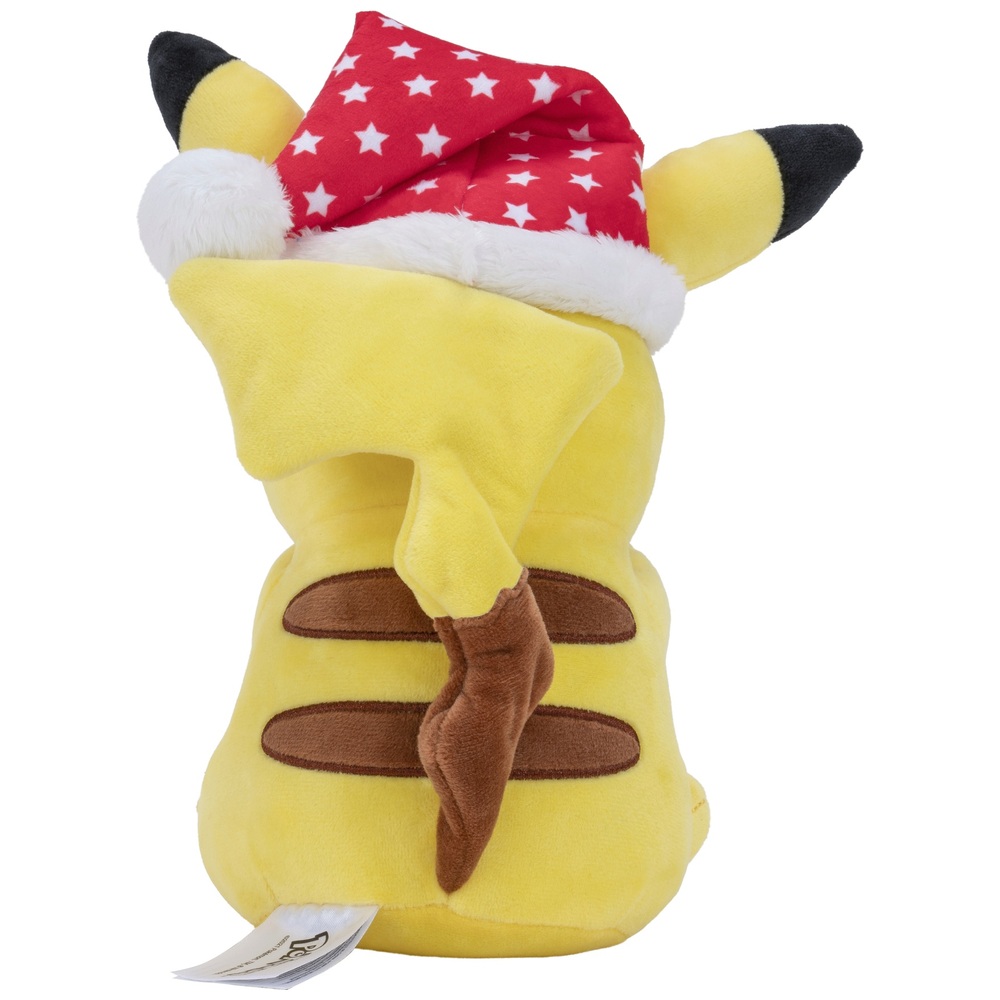 pikachu santa hat plush