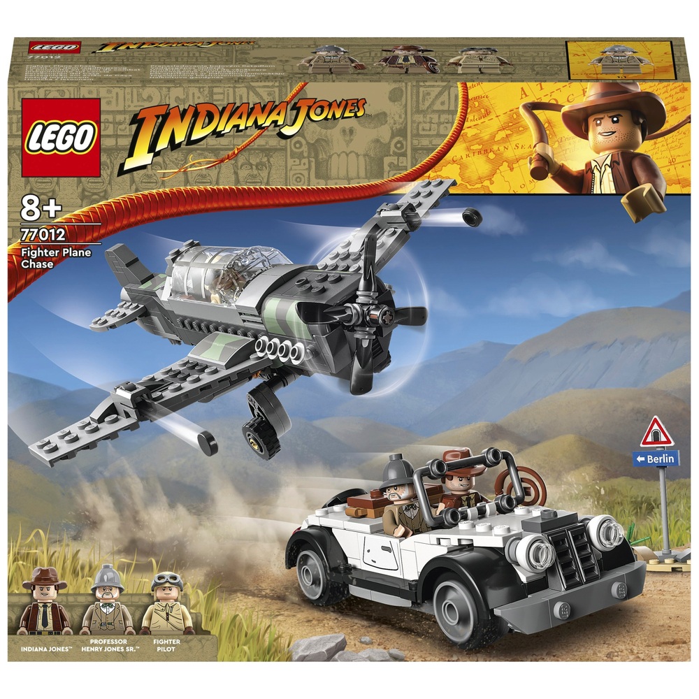 LEGO Indiana Fighter Chase Toy Car | Smyths Toys UK