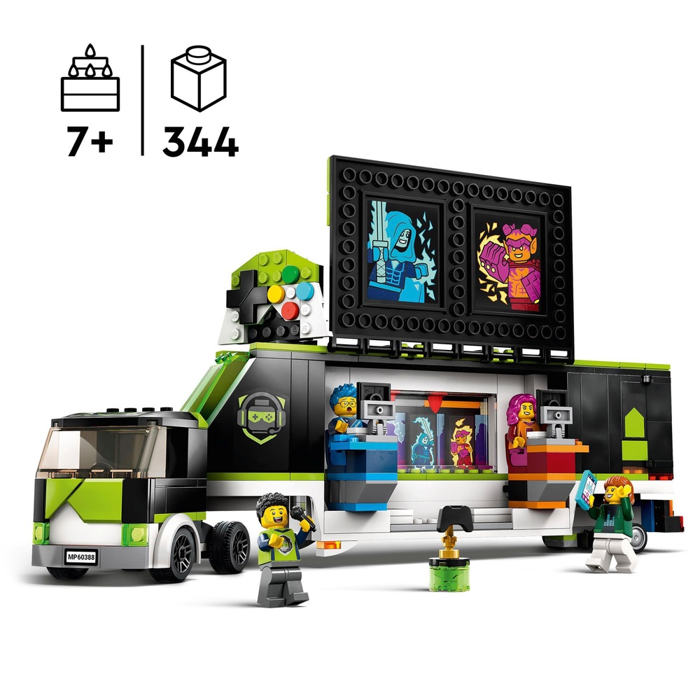 LEGO City 60388 Gaming Tournament Truck | Smyths Toys UK