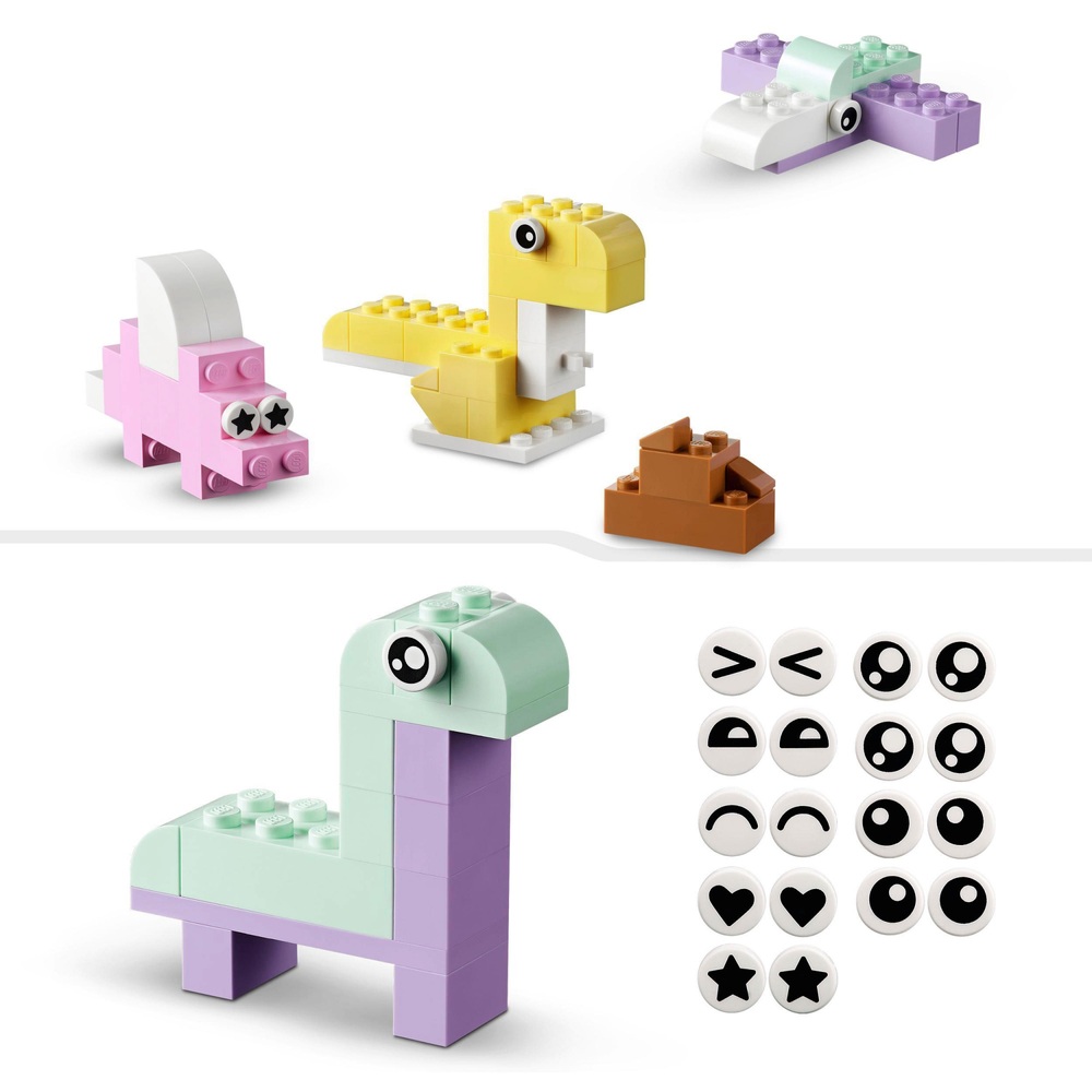 LEGO Classic 11028 Pastell Kreativ-Bauset | Smyths Toys Österreich