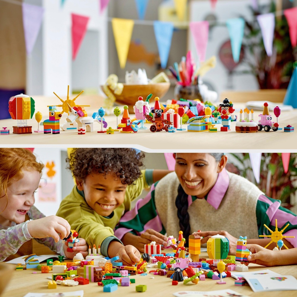 LEGO Classic 11029 Party Kreativ-Bauset | Smyths Toys Österreich