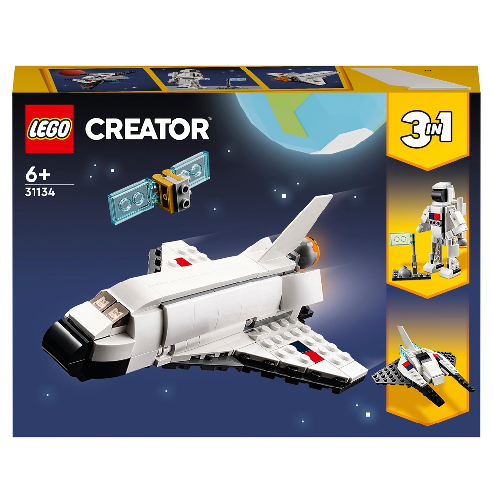 LEGO 31134 Creator 3 in 1 Space Shuttle & Spaceship Toys | Smyths Toys  Ireland
