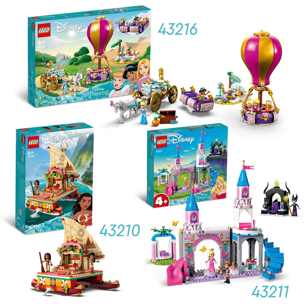 LEGO 43216 Disney Princess Enchanted Journey Playset Smyths Toys UK